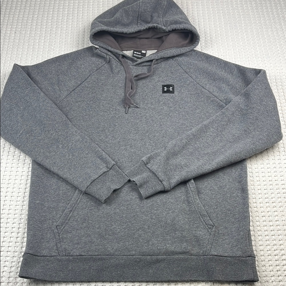 Under Armour Men's Size Large Gray Hoodie Pre Owned